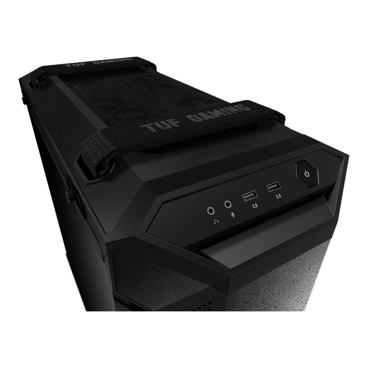 Gabinete Asus Gt501 Tuf Gaming Fan Rgb Grey