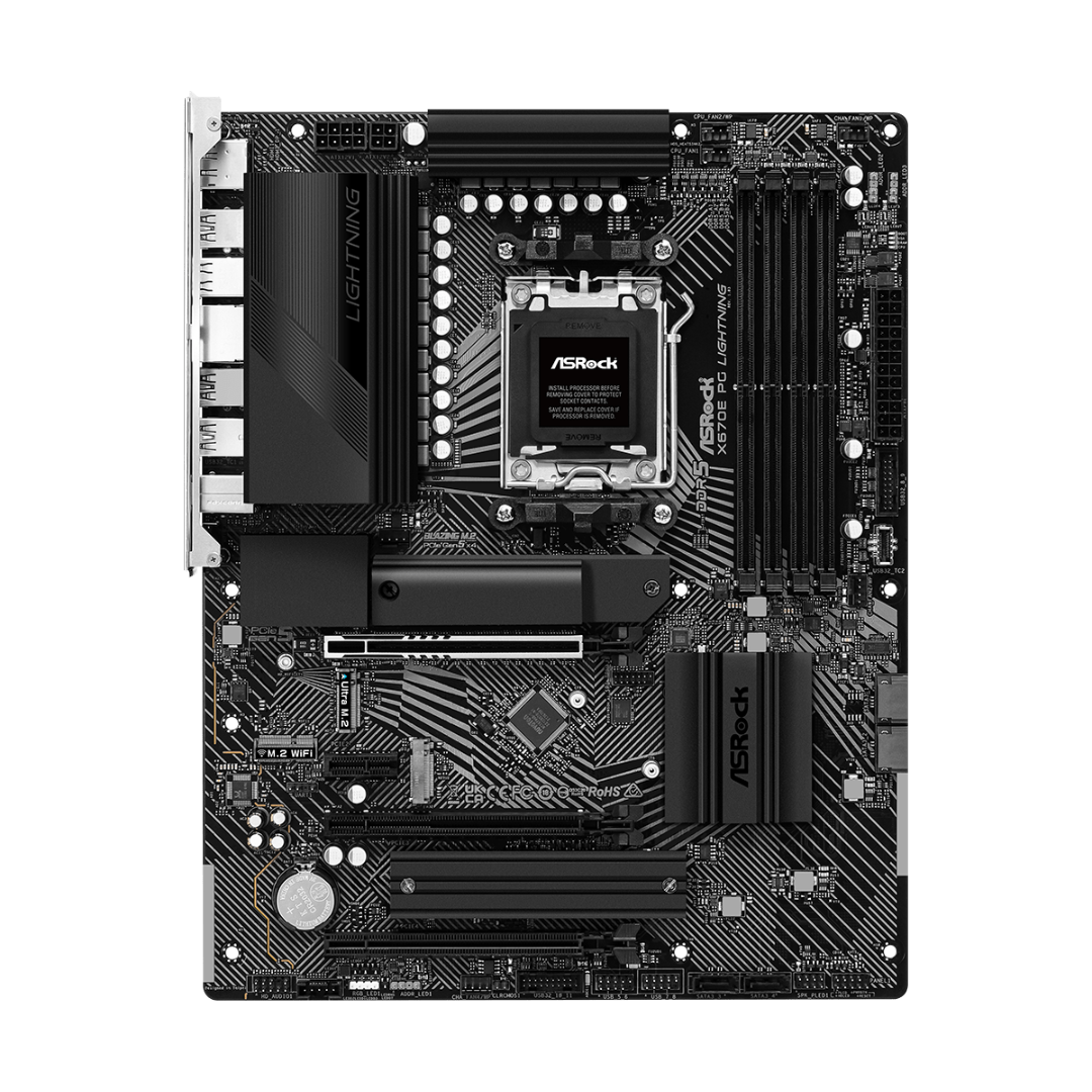 Mother Asrock X670e Pg Lighting Am5 Ddr5