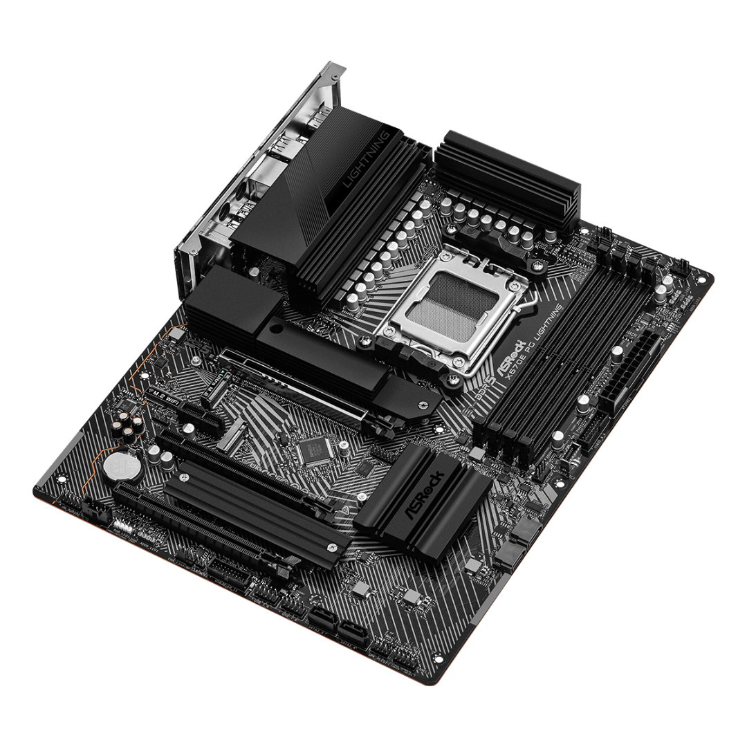 Mother Asrock X670e Pg Lighting Am5 Ddr5