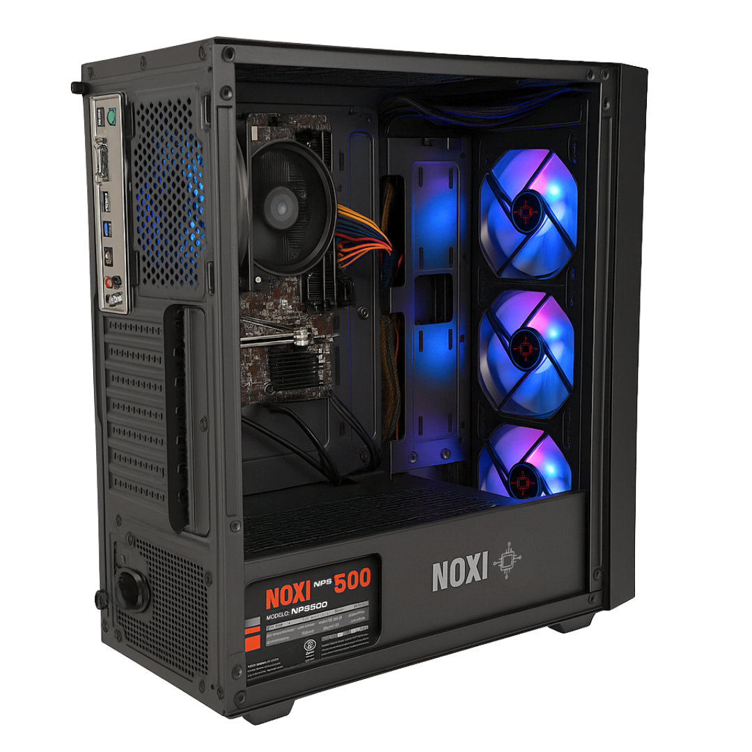 Noxi Gaming Pc Amd Ryzen 5 5600g | 16 Gb | 480 Gb | Monitor 24 Samsung