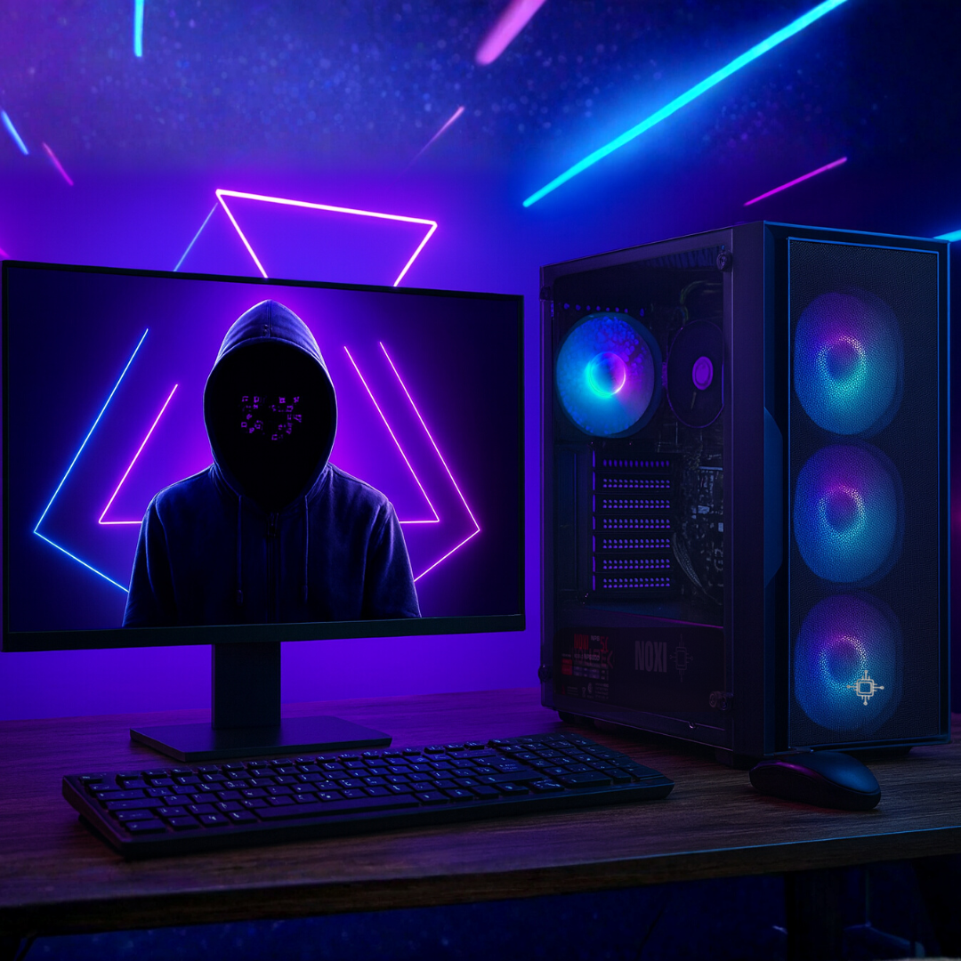 Noxi Gaming Pc Amd Ryzen 7 5700g | 32gb | 1tb | Monitor Samsung 24 100hz