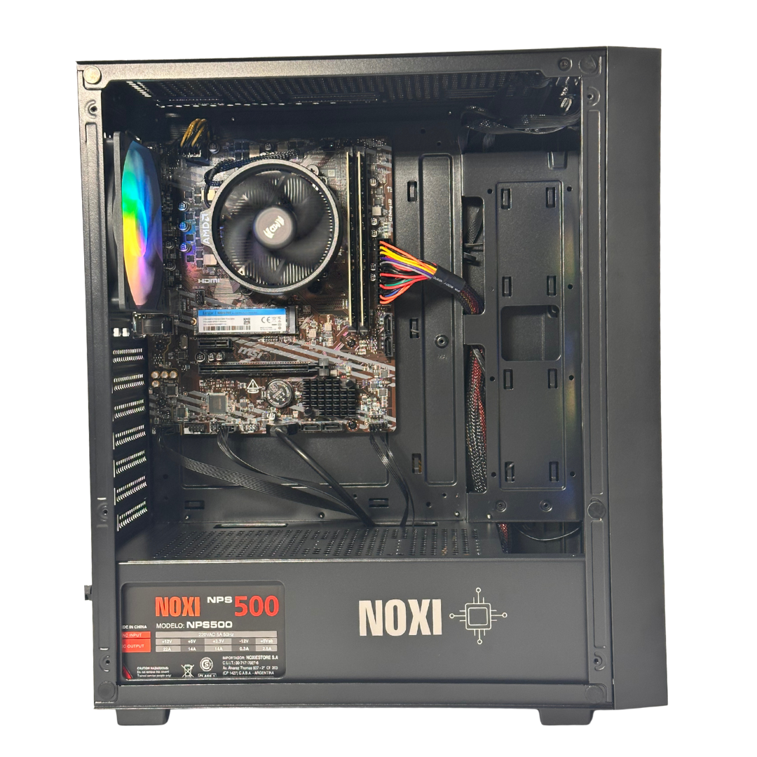 Noxi Gaming Pc Amd Ryzen 5 5600gt | 16 Gb | 480 Gb | Monitor Samsung 22 100hz