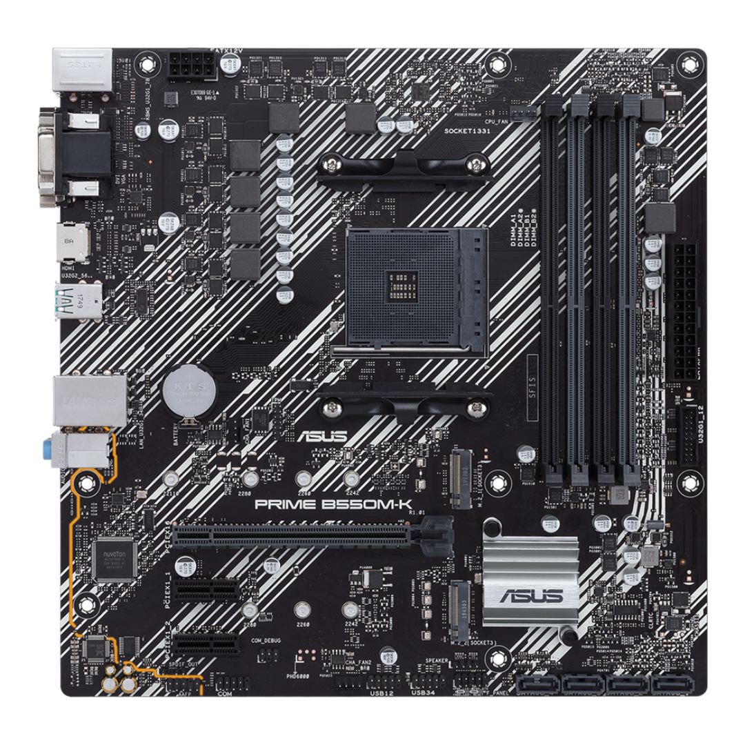 Mother Asus Prime B550m-k Am4 Ddr4