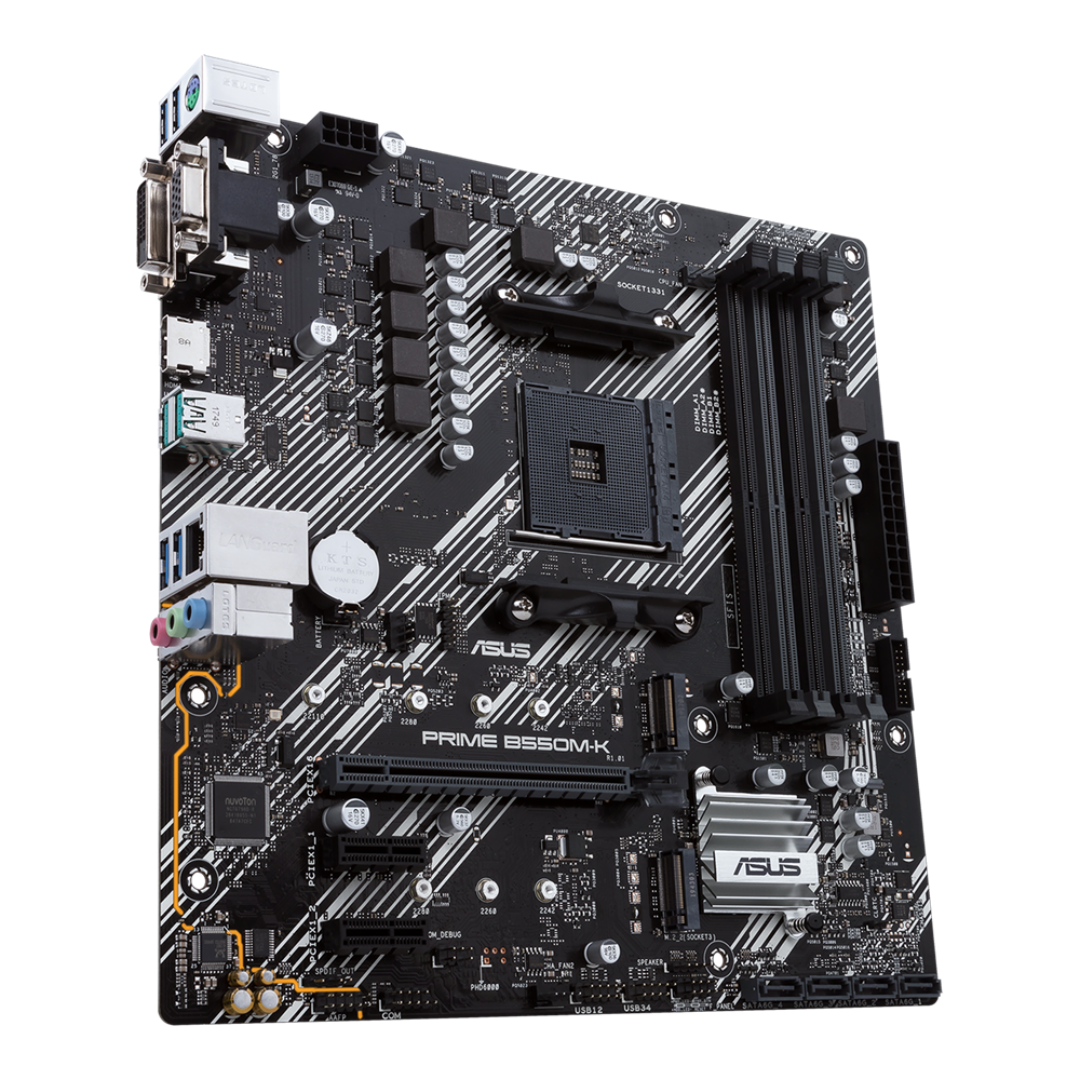 Mother Asus Prime B550m-k Am4 Ddr4