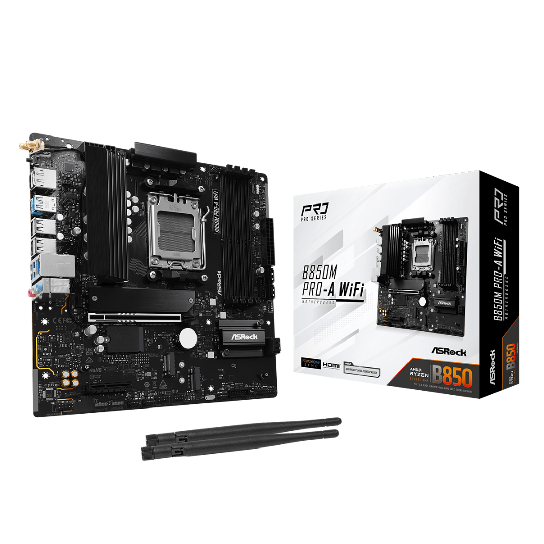 Mother Asrock B850m Pro-a Wifi Am5 Ddr5