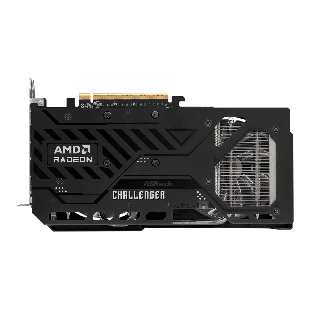 Placa De Video Asrock 9060xt Challenger 16gb Oc