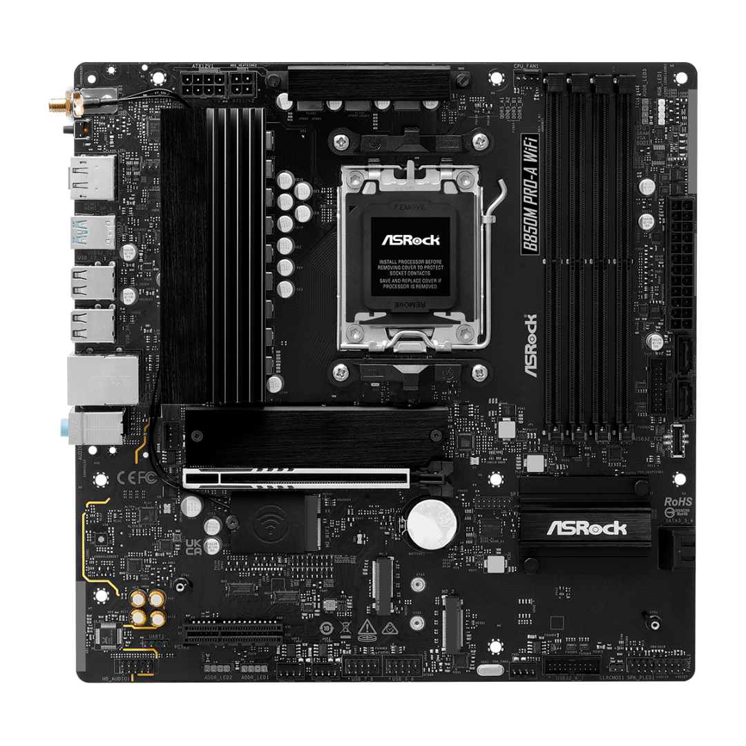 Mother Asrock B850m Pro-a Wifi Am5 Ddr5