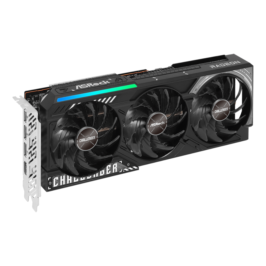 Placa De Video Asrock 9070 Challanger 16gb