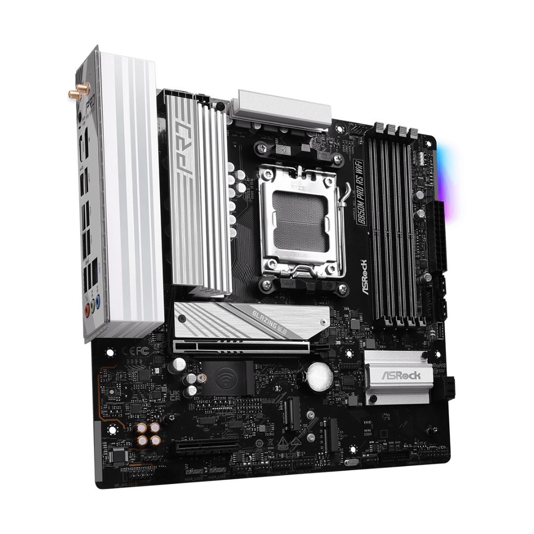 Mother Asrock B850m Pro Rs Wifi Am5 Ddr5