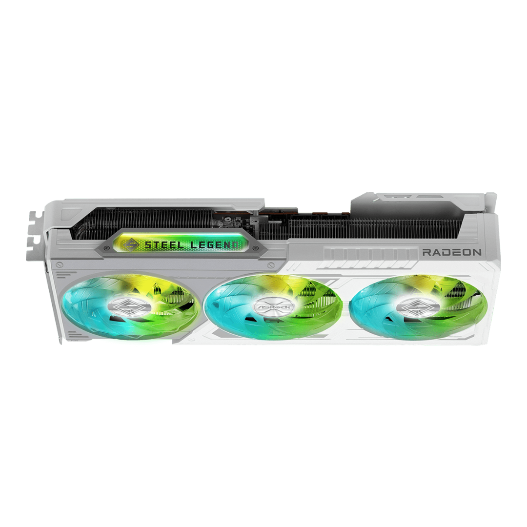 Placa De Video Asrock 9070xt Steel Legend 16gb