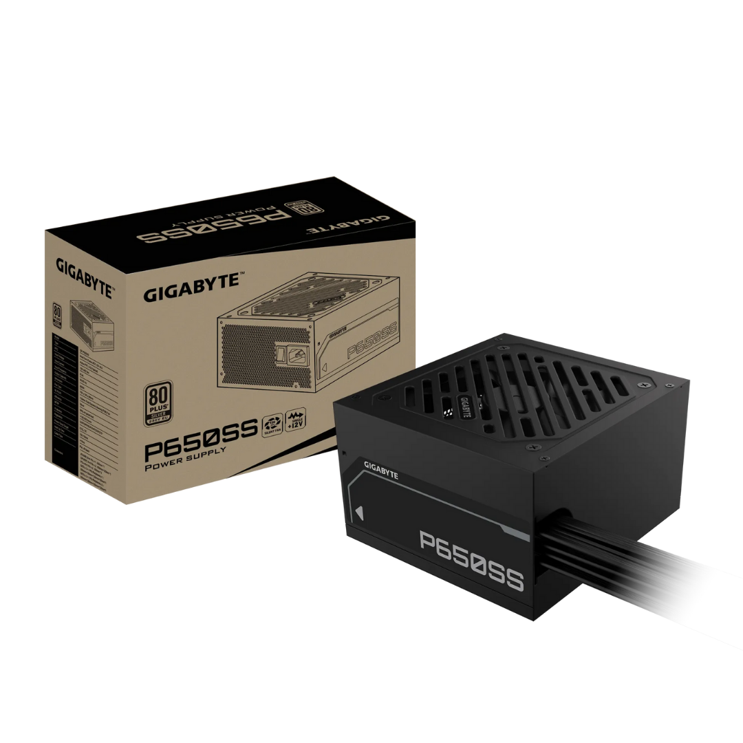 Fuente Gigabyte 650w 80plus Silver Black