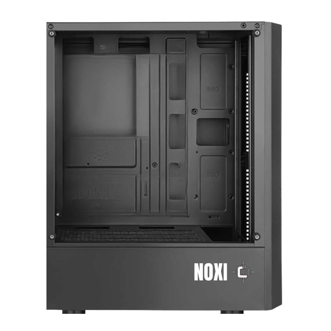 Gabinete Noxi Gaming Hika + X4 Fan Rgb