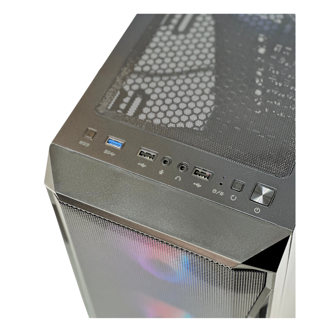 Gabinete Noxi Gaming Hika + X4 Fan Rgb