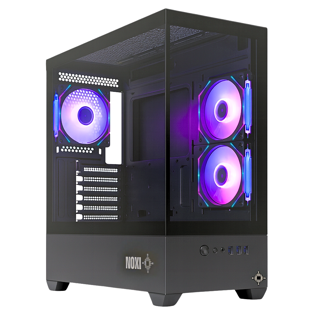 GABINETE NOXI GAMING ZOWI 3 FANS BLACK
