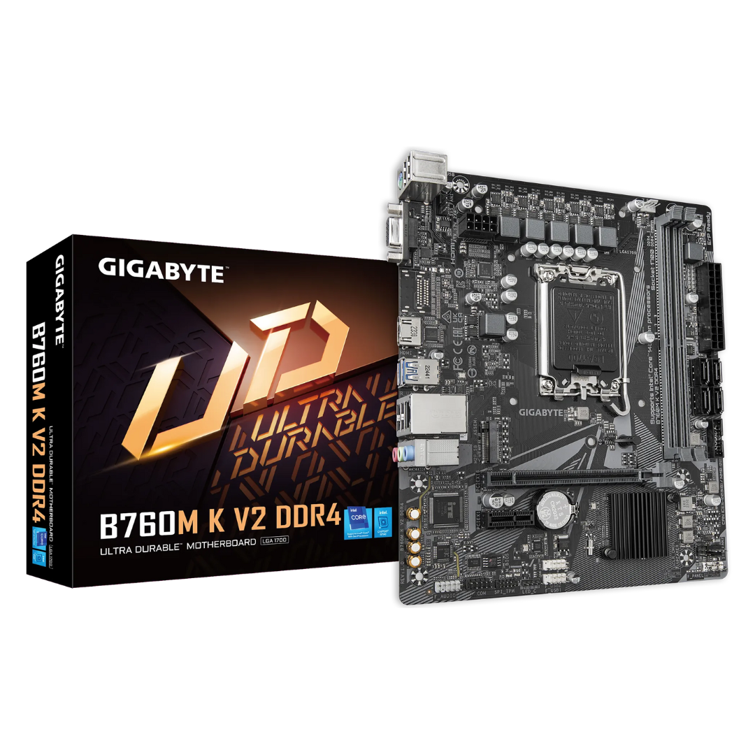 MOTHER GIGABYTE B760M-K V2 LGA1700 DDR4
