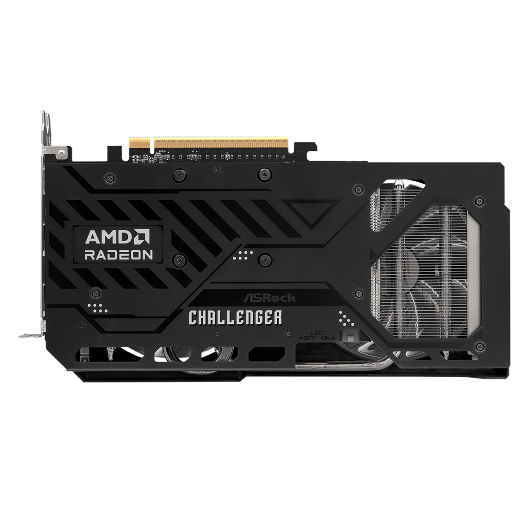 Placa De Video Asrock 9060xt Challenger 8gb Oc
