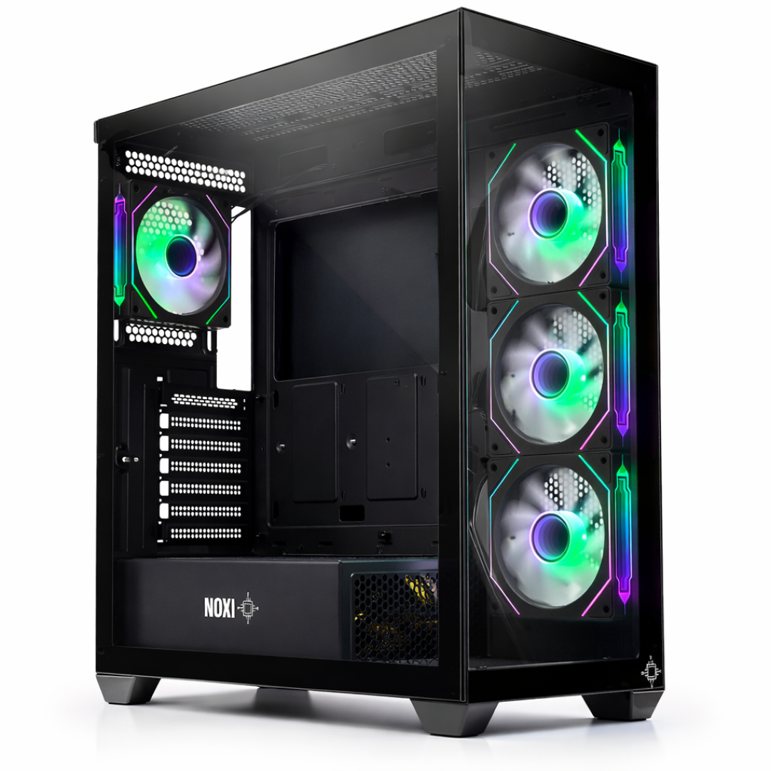 Gabinete Noxi Gaming  Kuma 4 Fans Black