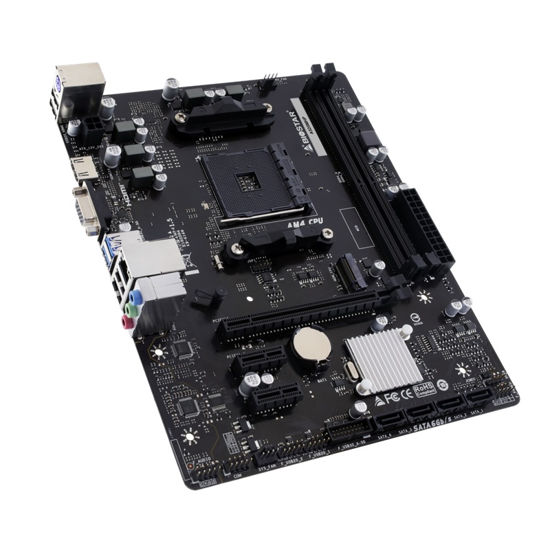 Mother Biostar Am4 A520mhp Ddr4 Box M-atx