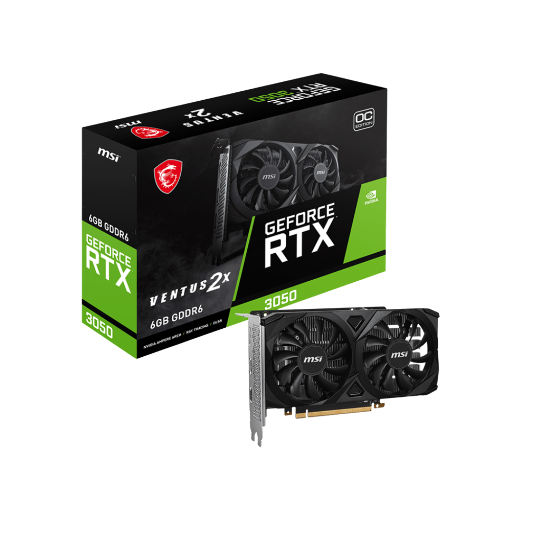 Vga Msi Rtx 3050 Ventus 2x Oc 8gb