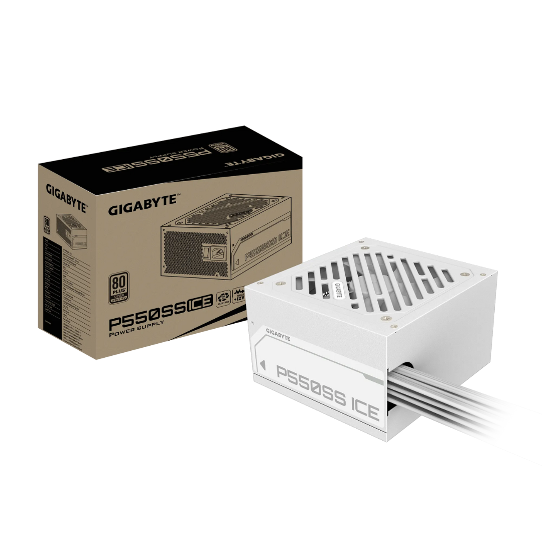 Fuente 550w Gigabyte 80 Plus Silver Gp-p550ss Ice