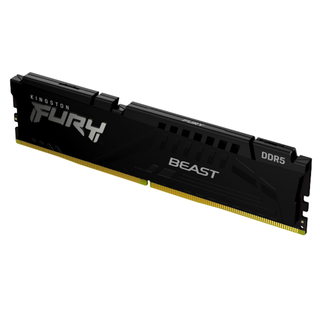 Memoria Ram Kingston Ddr5 16gb 6000mhz Cl36 Fury Beast Black