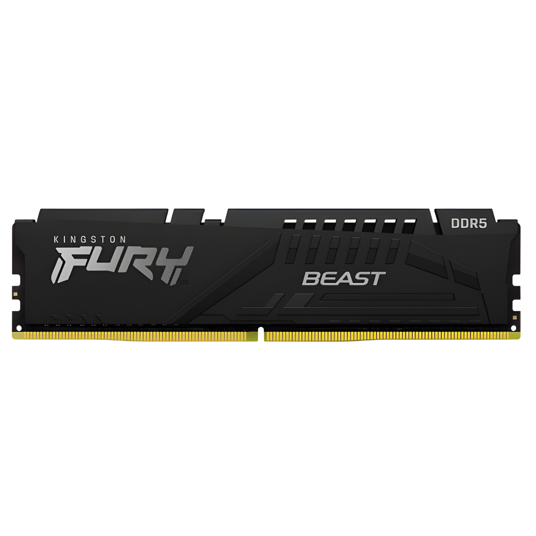 Memoria Ram Kingston Ddr5 16gb 6000mhz Cl36 Fury Beast Black