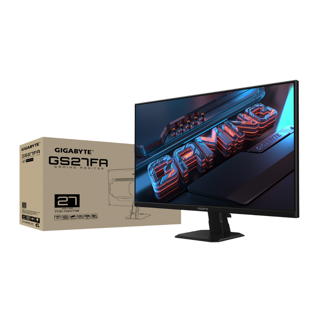 Monitor 27 Gigabyte Gs27fa Gaming Ips 180hz Hdmi