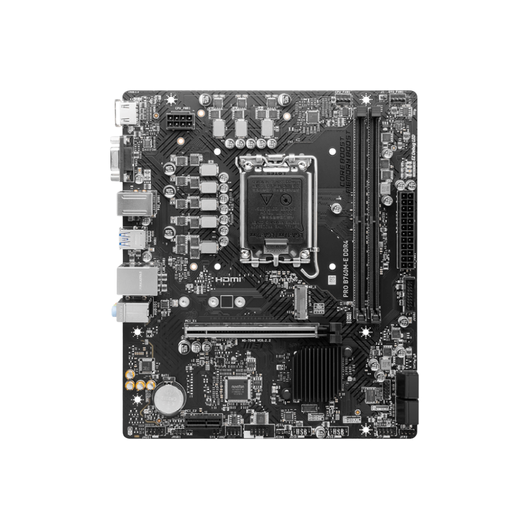 Mother Msi B760m-e Pro Lga1700 Ddr4