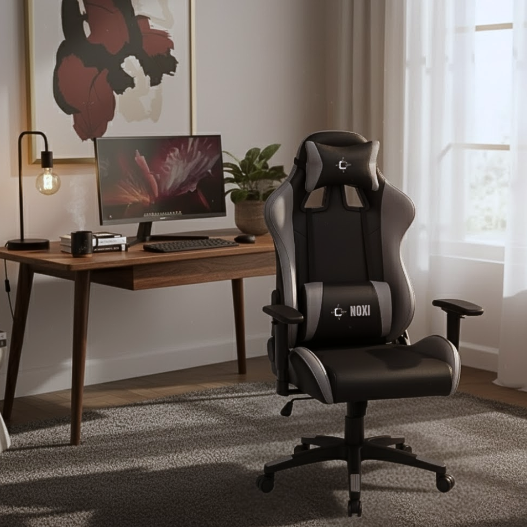 Silla Gamer Noxi Gaming Void Negra-gris
