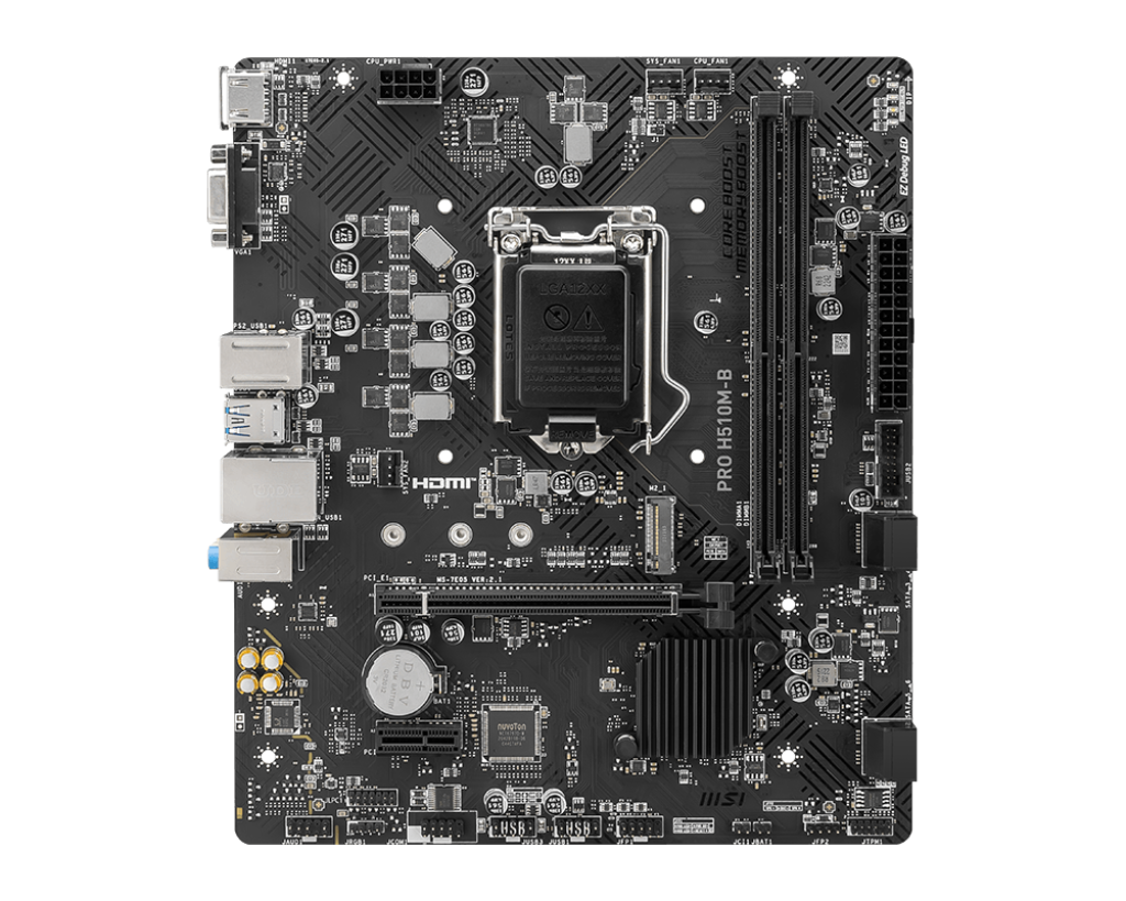 Mother Msi S1200 Pro H510m-b Ii Ddr4 Box M-atx