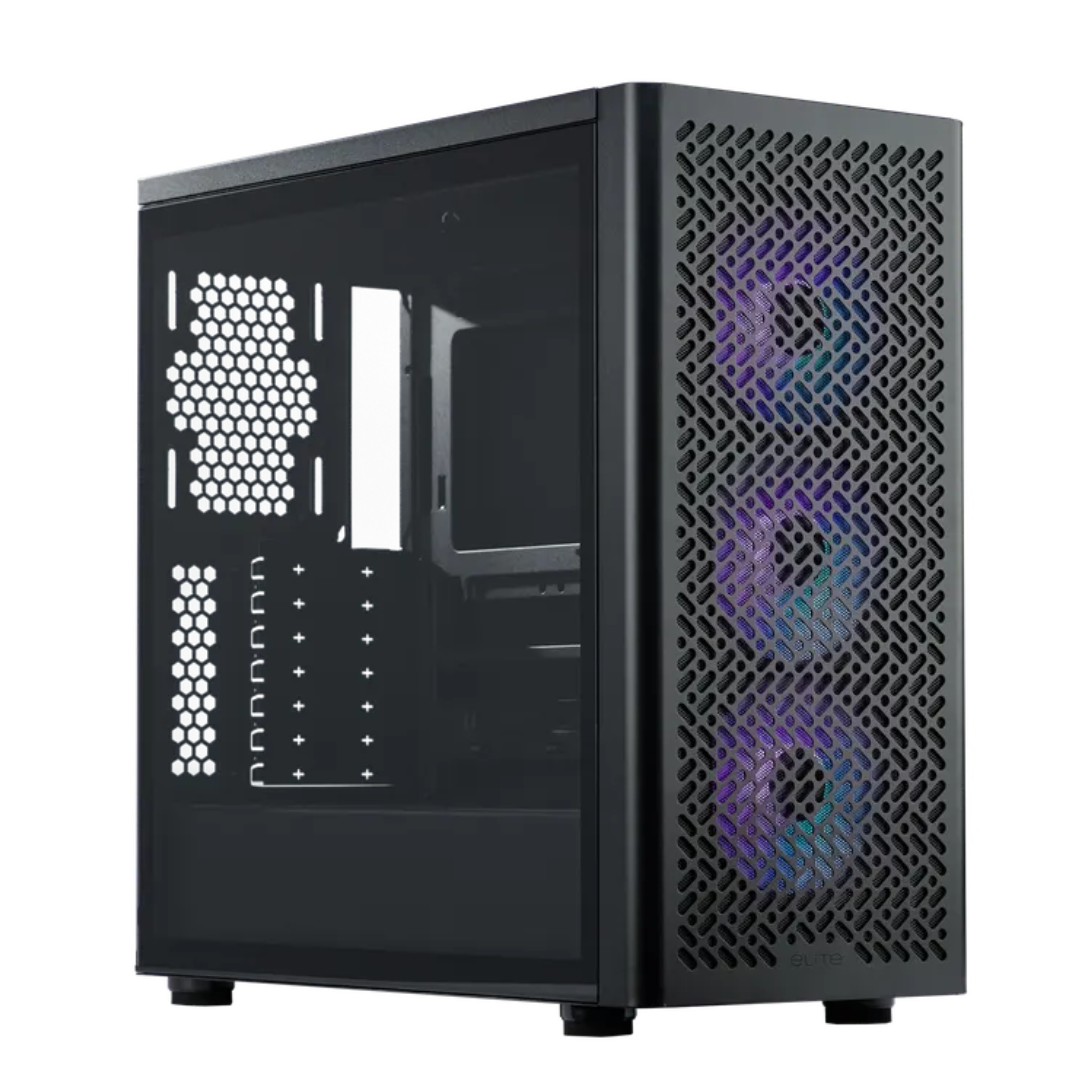 Gabinete Cooler Master Elite 502 Black S-fuente