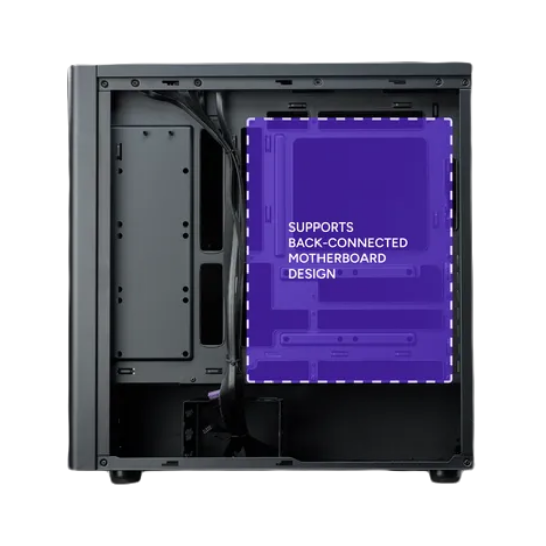Gabinete Cooler Master Elite 502 Black S-fuente