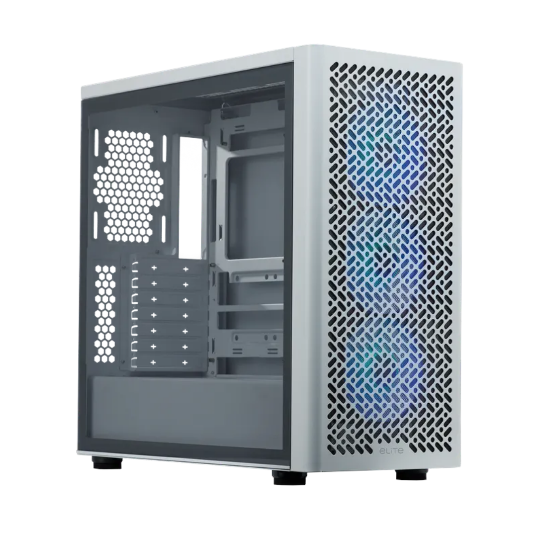 Gabinete Cooler Master Elite 502 White S-fuente