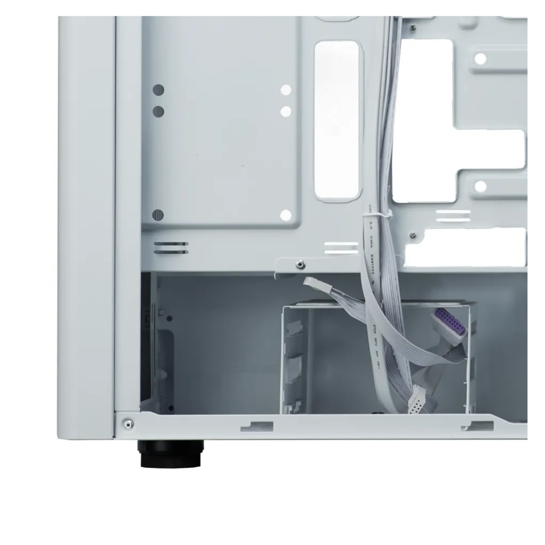 Gabinete Cooler Master Elite 502 White S-fuente