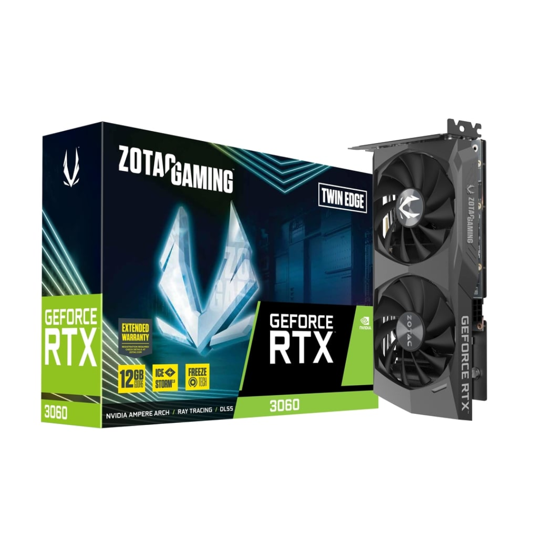 Placa De Video Zotac Geforce Rtx 3060 Twin Edge 12gb
