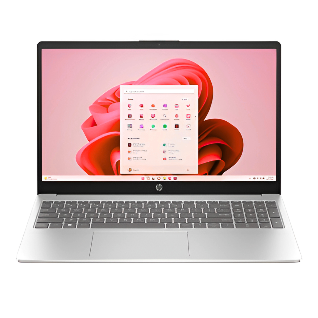 Notebook Hp 15.6 Full Hd Laptop Amd Ryzen 5-7520u 8gb 512gb Ssd Win 11 Natural Silver