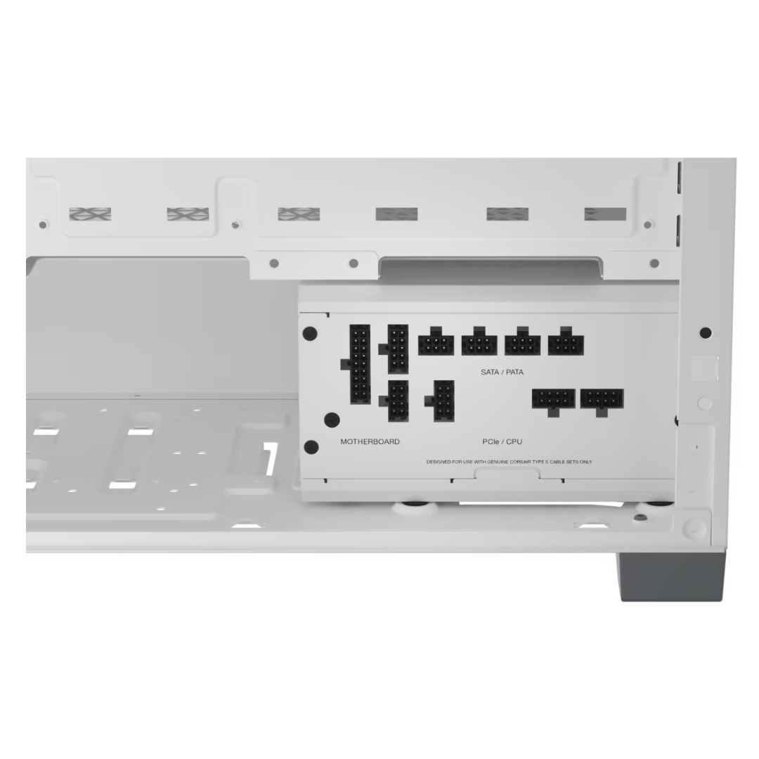 Fuente Corsair 750w Rm750x Shift 80plus Gold White Full Modular