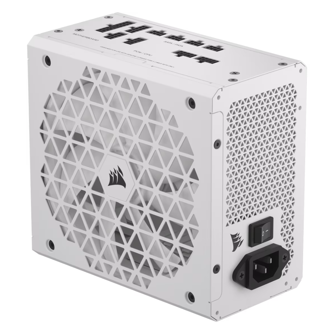 Fuente Corsair 750w Rm750x Shift 80plus Gold White Full Modular