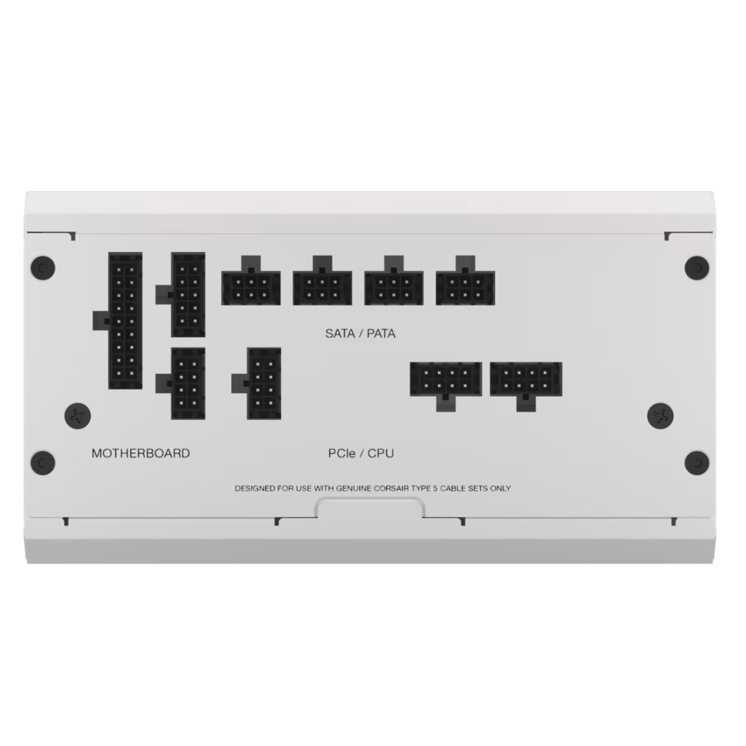 Fuente Corsair 750w Rm750x Shift 80plus Gold White Full Modular
