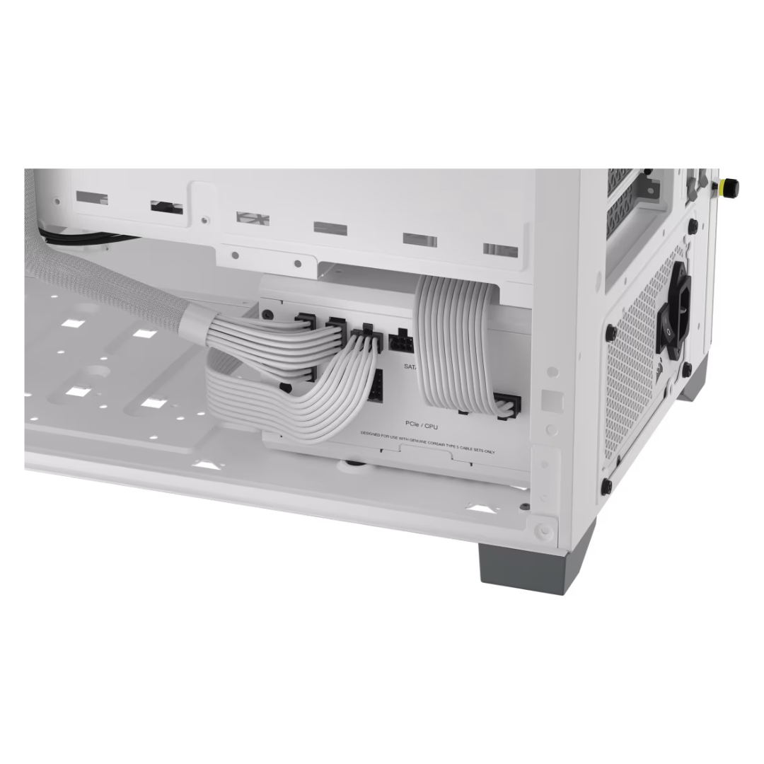 Fuente Corsair 750w Rm750x Shift 80plus Gold White Full Modular