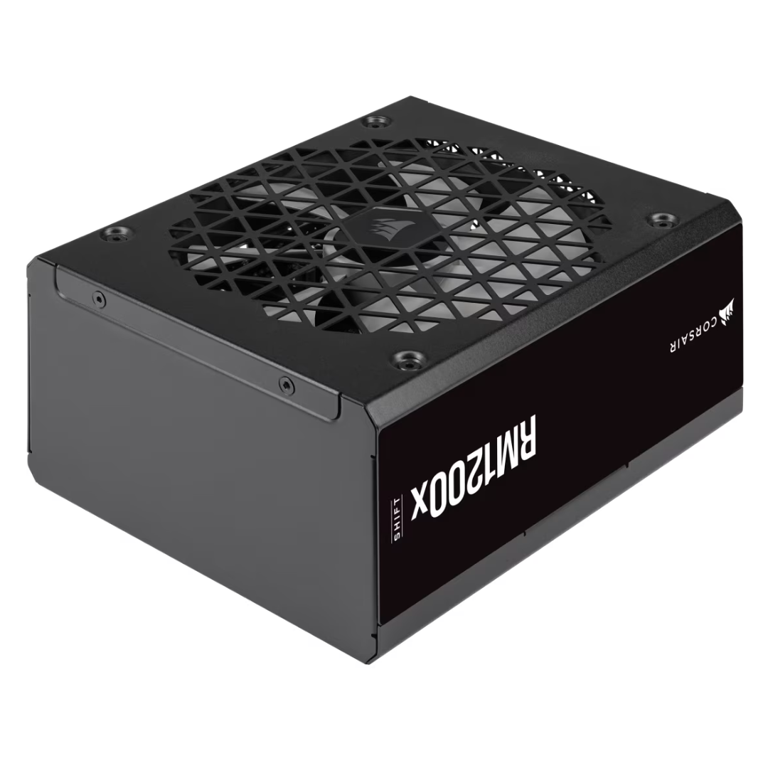 Fuente Corsair Rm1200x Shift 1200w 80 Plus Gold Full Modular Pcie 5.1 - Atx 3.1 Black