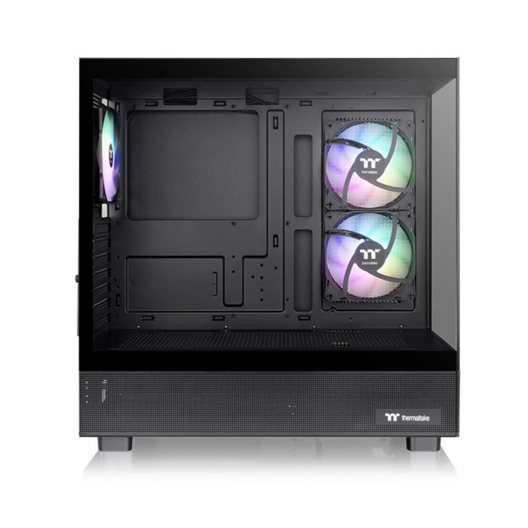 Gabinete Tt View 270 Plus Mid-tower Tg X2 Fan Argb X3 Black