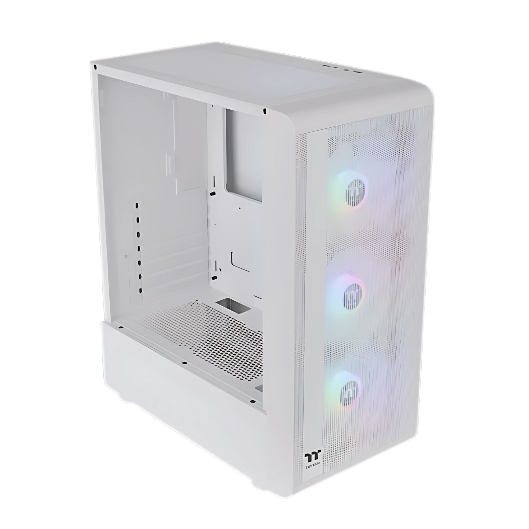 Gabinete Tt S200 Mid-tower Tg Fan Argb X4 Snow