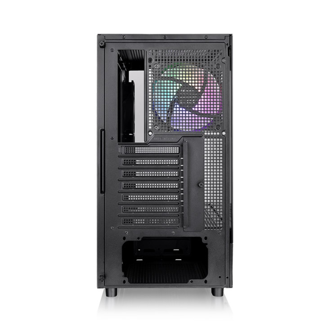 Gabinete Tt View 270 Plus Mid-tower Tg X2 Fan Argb X3 Black