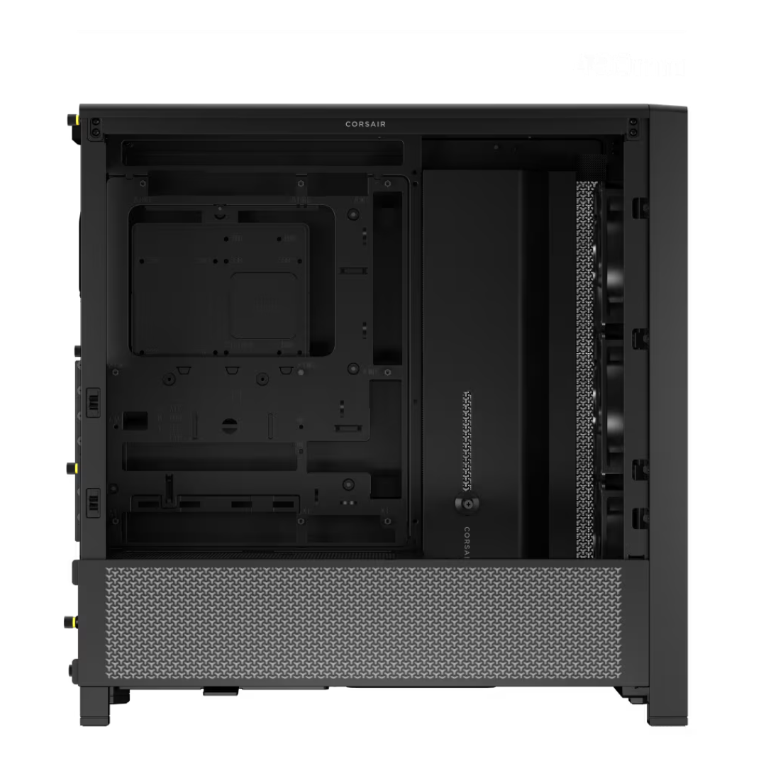Gabinete Corsair Frame 4000d Rs Mid-tower Tg Fan X3 Black