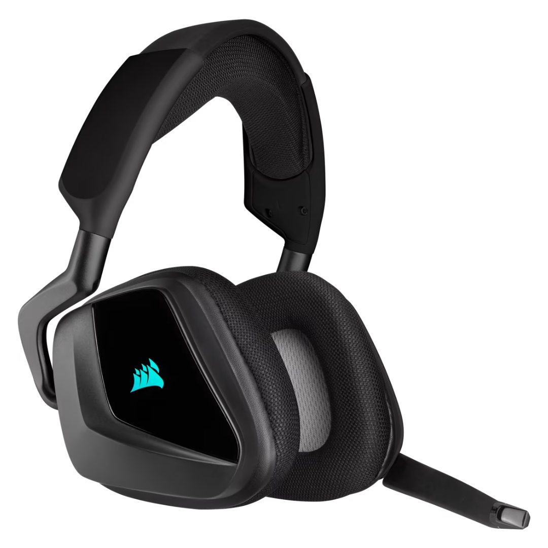 Auricular Corsair Void Rgb Elite Wireless 7.1 Surround Carbon
