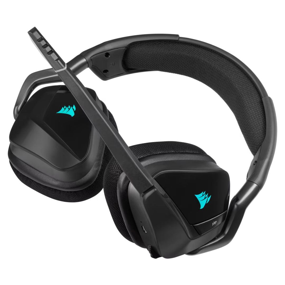Auricular Corsair Void Rgb Elite Wireless 7.1 Surround Carbon