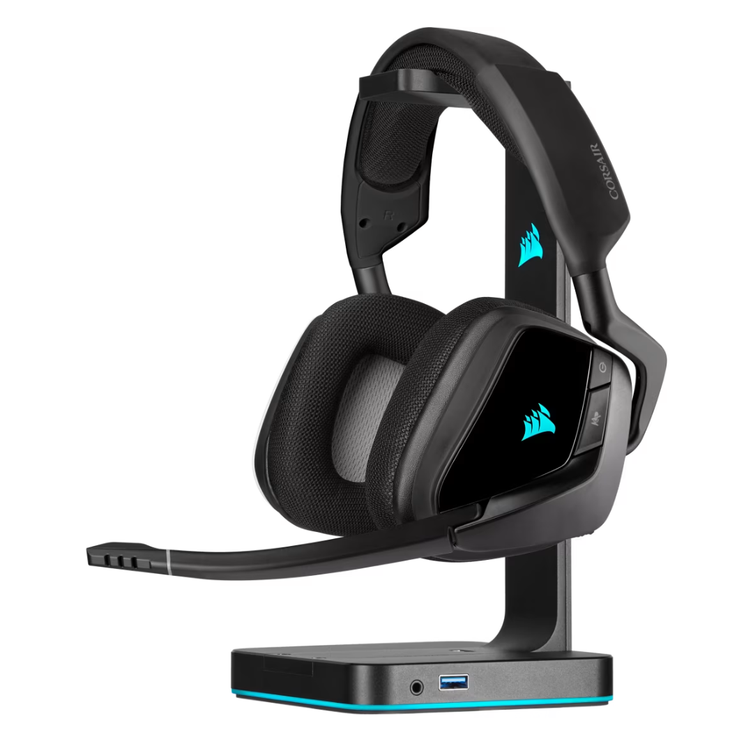 Auricular Corsair Void Rgb Elite Wireless 7.1 Surround Carbon