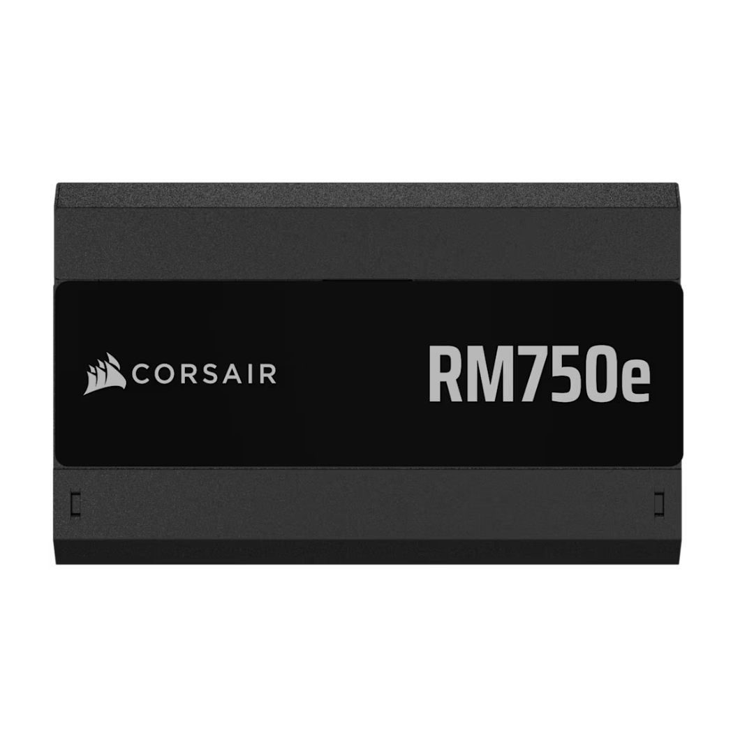 FUENTE CORSAIR RM750E 750W CYBENETICS PLATINUM FULL MODULAR PCIE 5.1 - ATX 3.1 BLACK