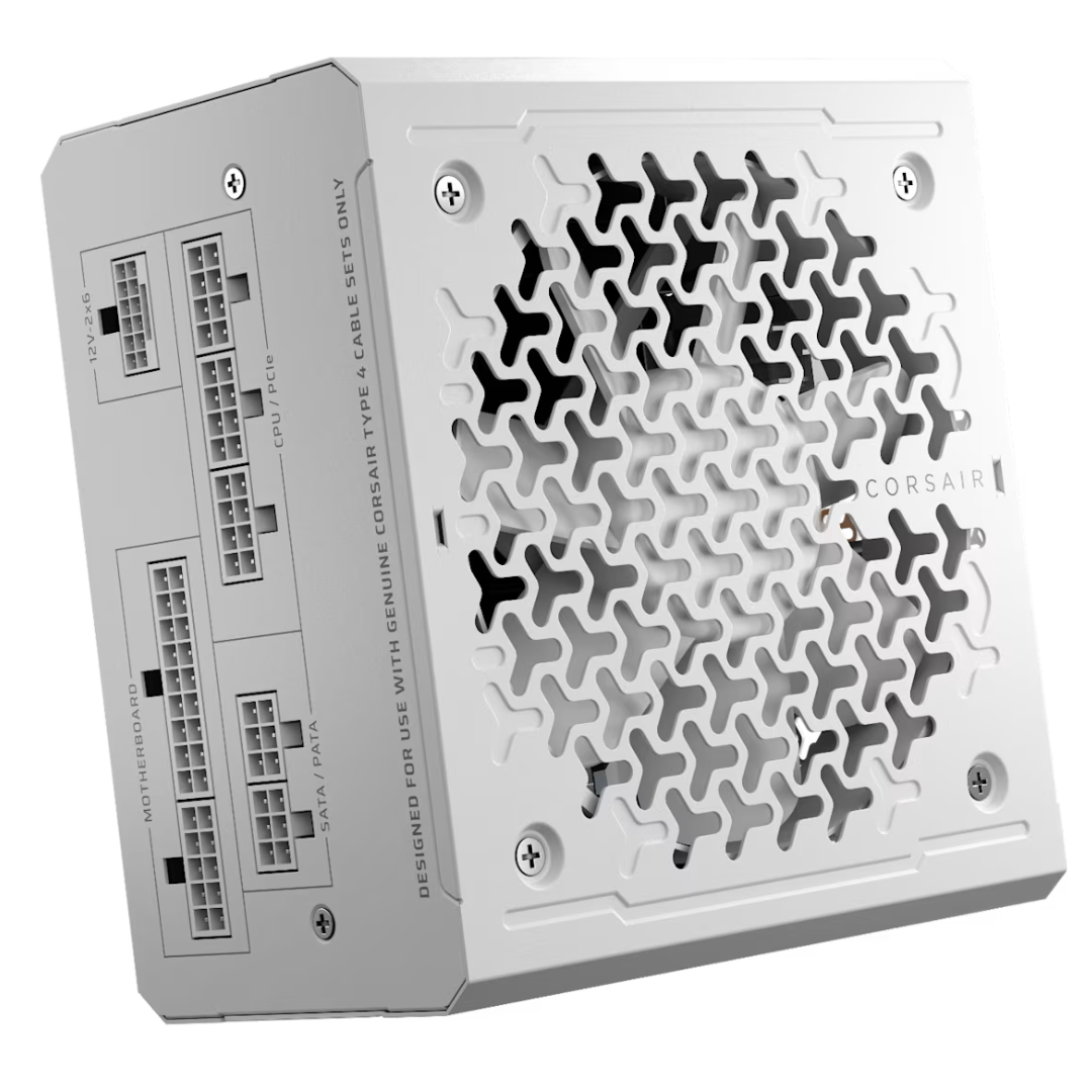 Fuente Corsair 850w Rm850e White Cybernetics Gold Full Modular Pcie 5.1